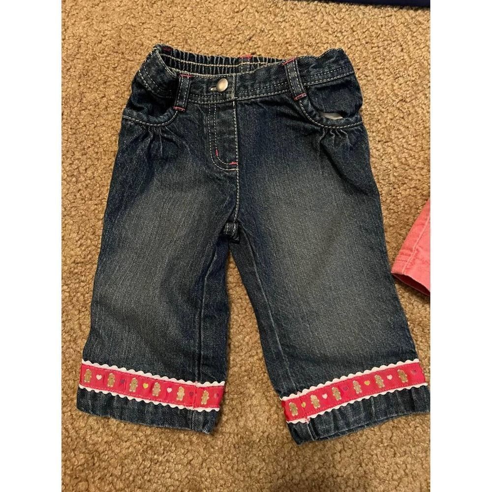 Baby Girl Bundle • 7 Piece• Gymboree• Sz 6-12m• Pants/Shorts/Shirts #J910 - Picture 4 of 9